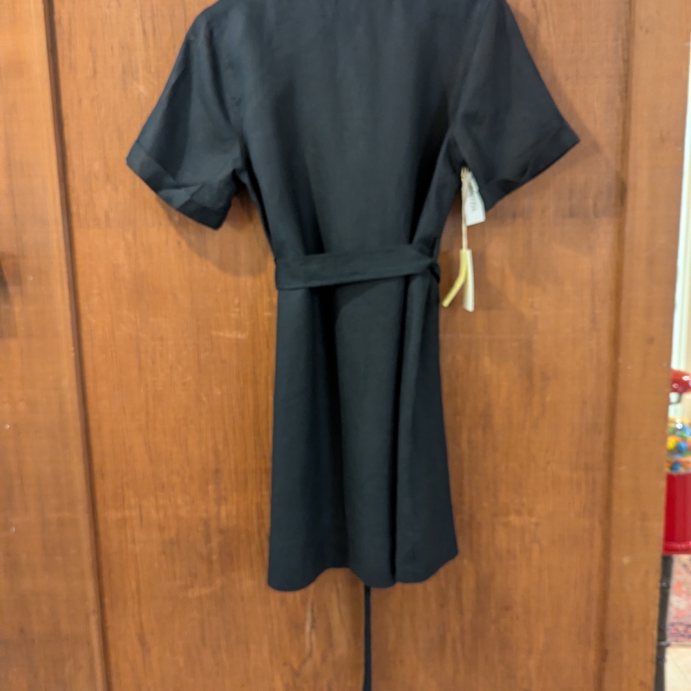 Wilfred Classic Black Midi Dress - Picture 2 of 9